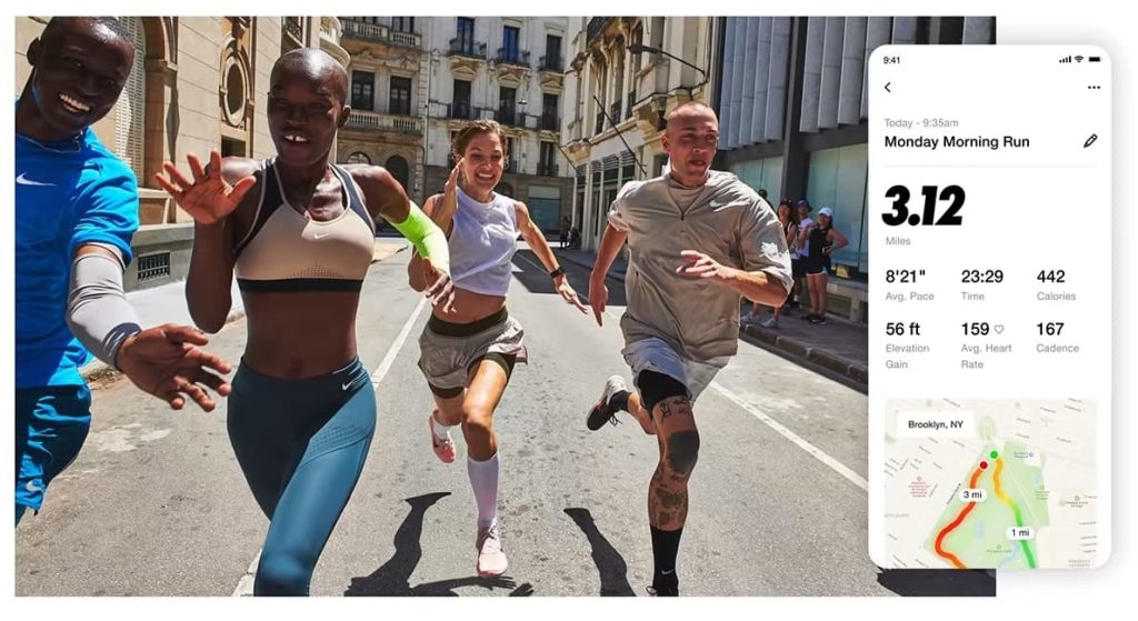 Nike Fitness app